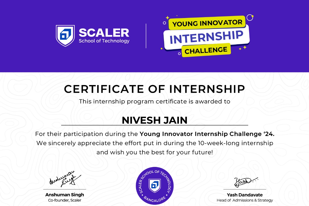 YIIP Internship